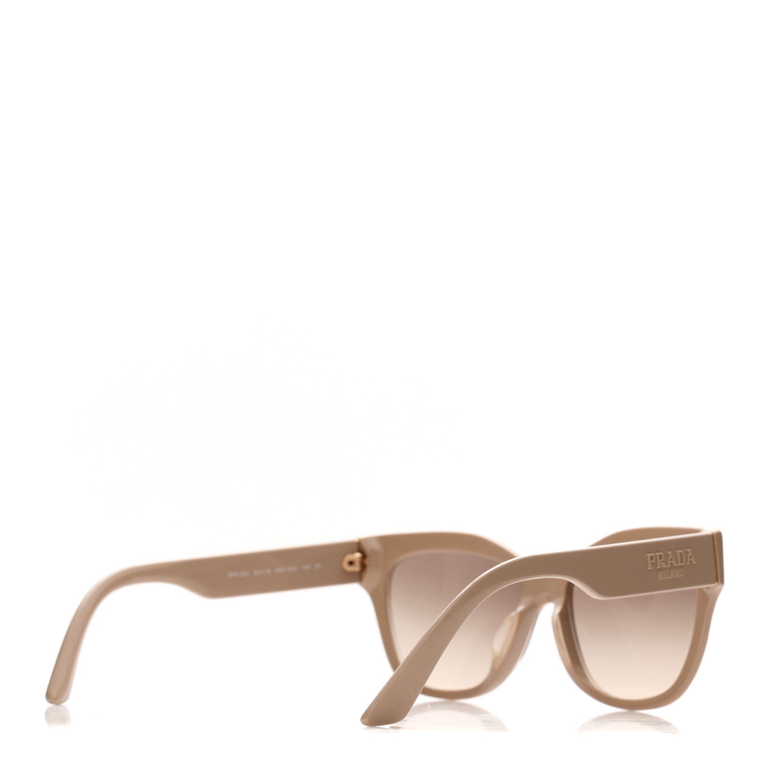 Prada Acetate Cat Eye Sunglasses SPR 23X Beige
