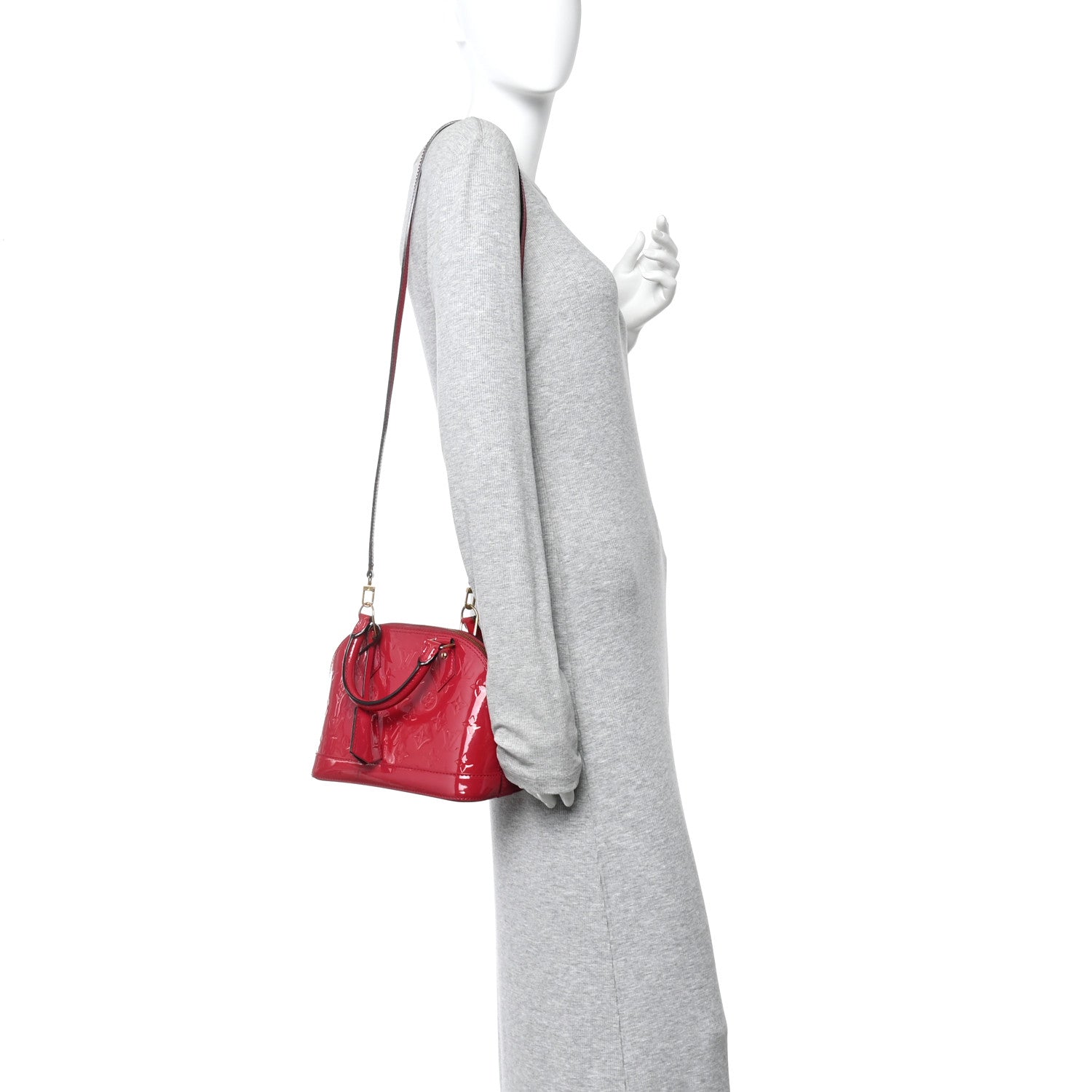 Louis Vuitton Vernis Alma BB Magenta