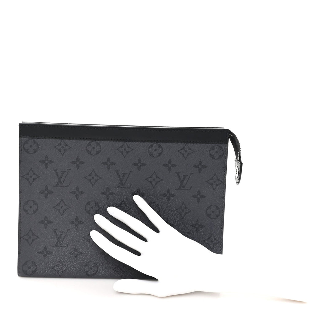 Louis Vuitton Monogram Eclipse Reverse Pochette Voyage MM