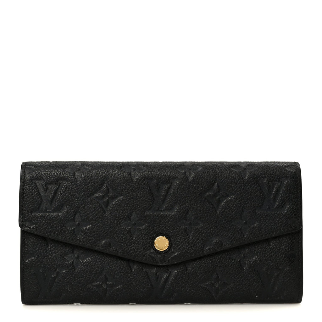 Louis Vuitton Empreinte Curieuse Wallet Black