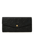 Louis Vuitton Empreinte Curieuse Wallet Black