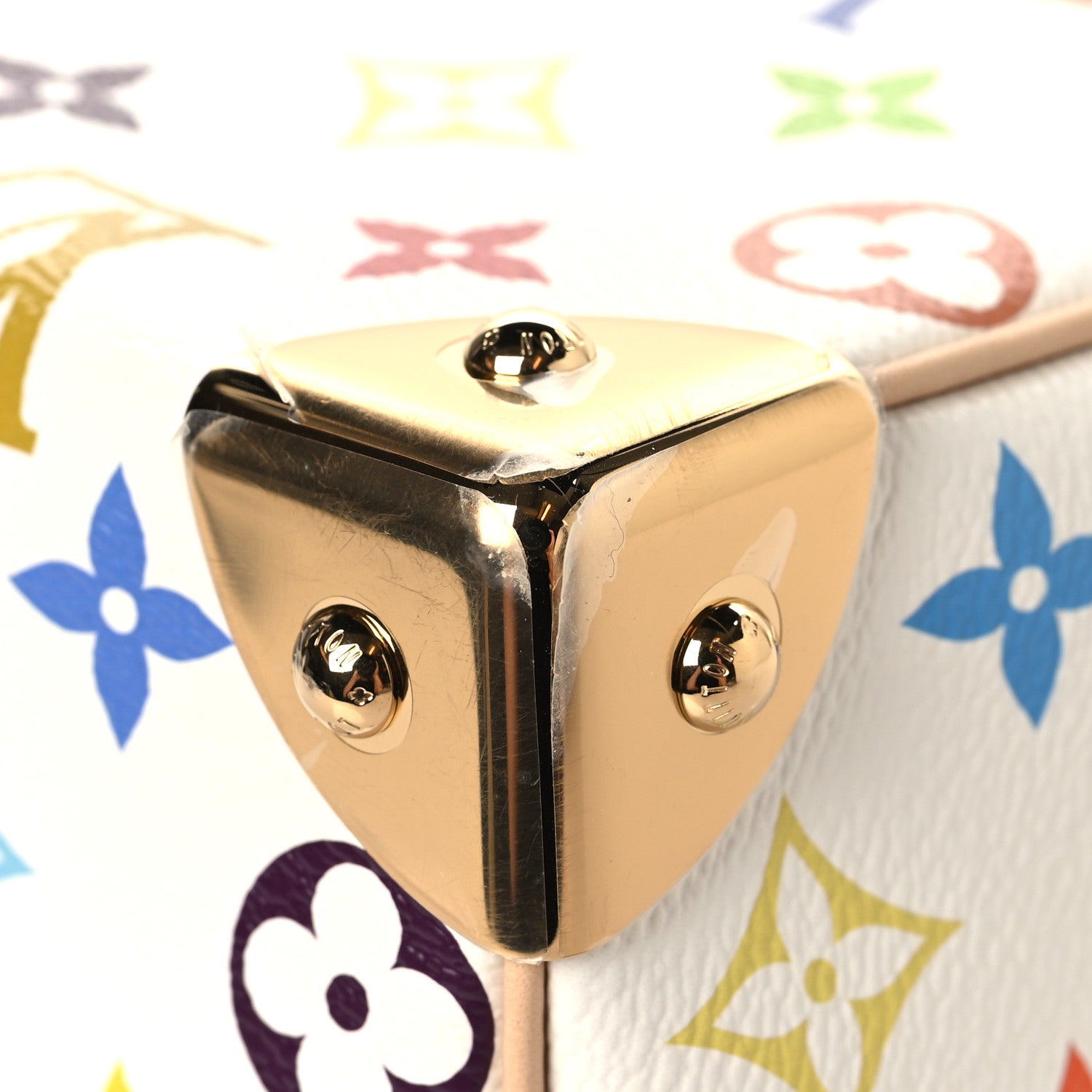 Louis Vuitton LV X TM Monogram Multicolor Speedy Bandouliere 25 White