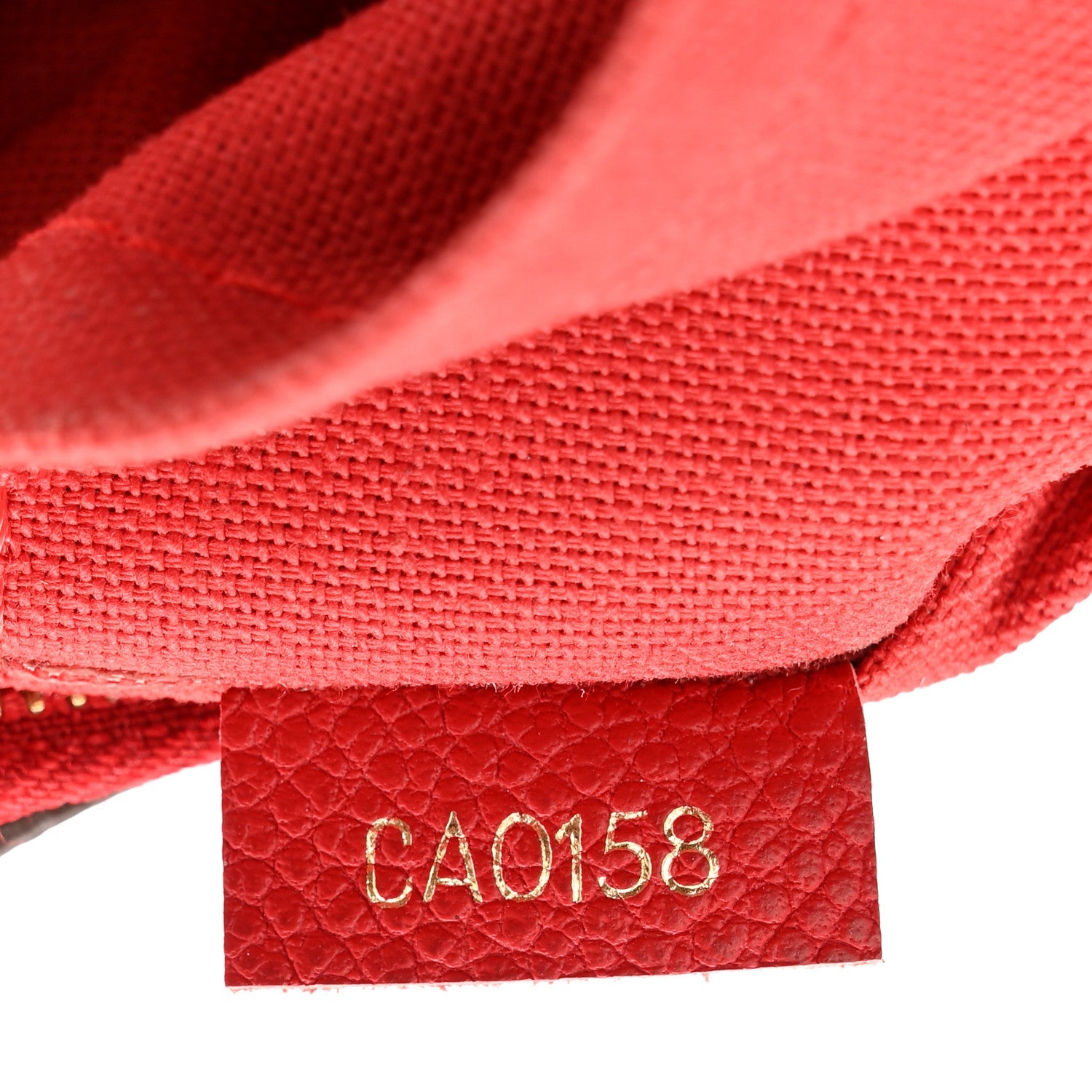 Louis Vuitton Monogram Pallas Clutch Cherry