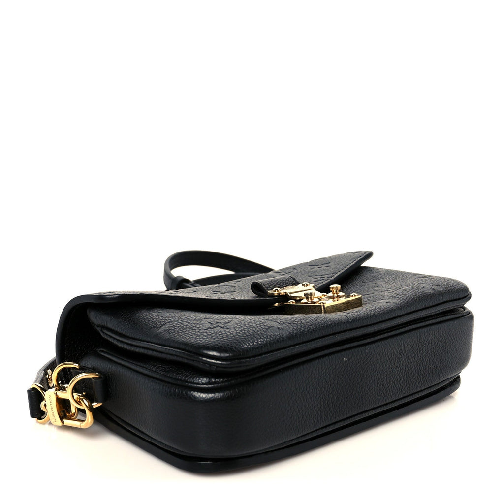 Louis Vuitton Empreinte Pochette Metis East West Black