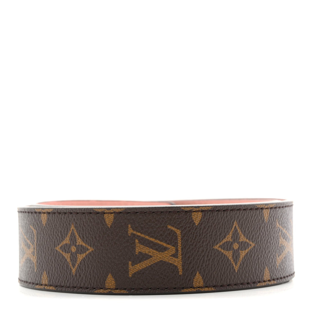 Louis Vuitton Monogram Bandouliere Shoulder Strap Rose Poudre