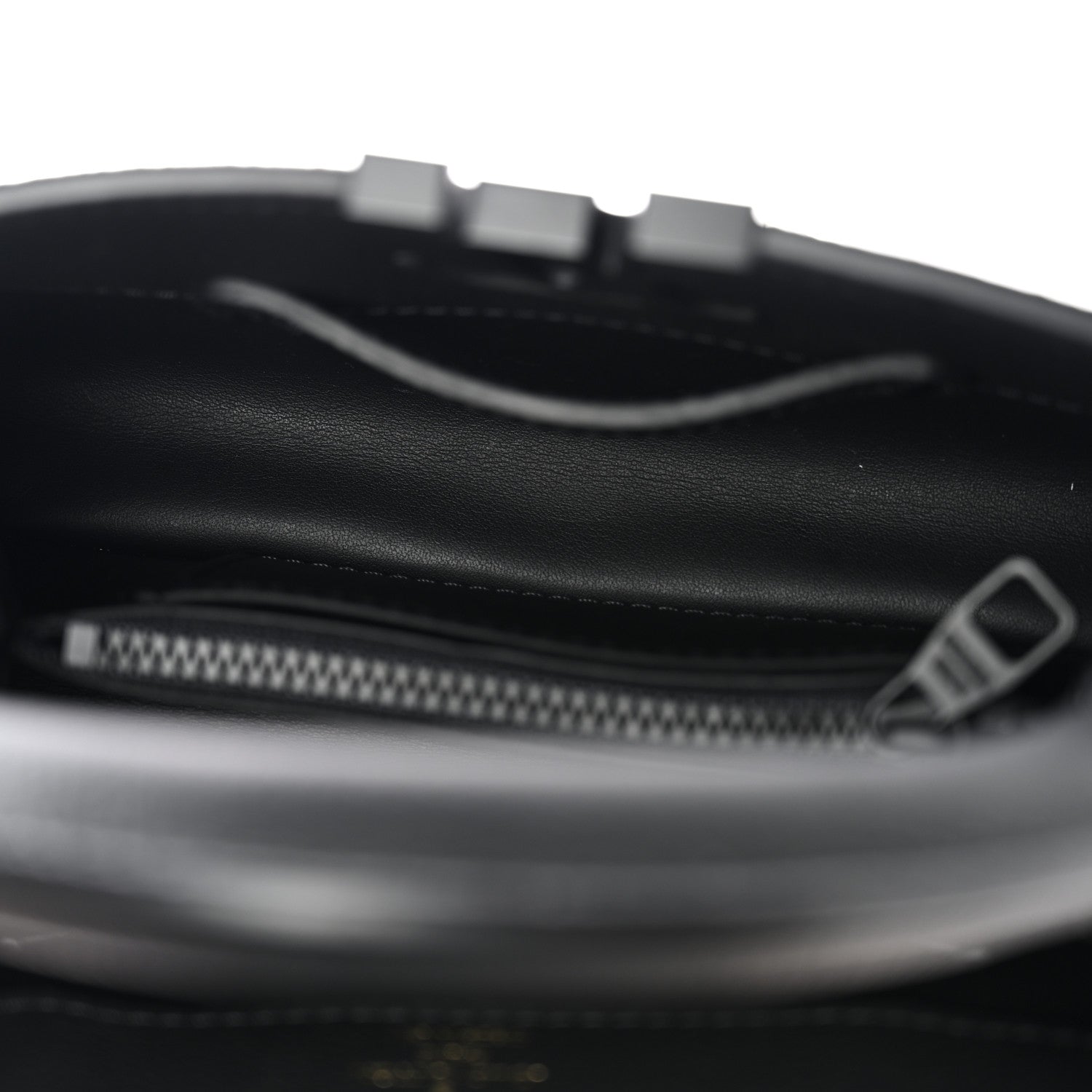 Louis Vuitton Matte Taurillon Capucines East West Mini All Black