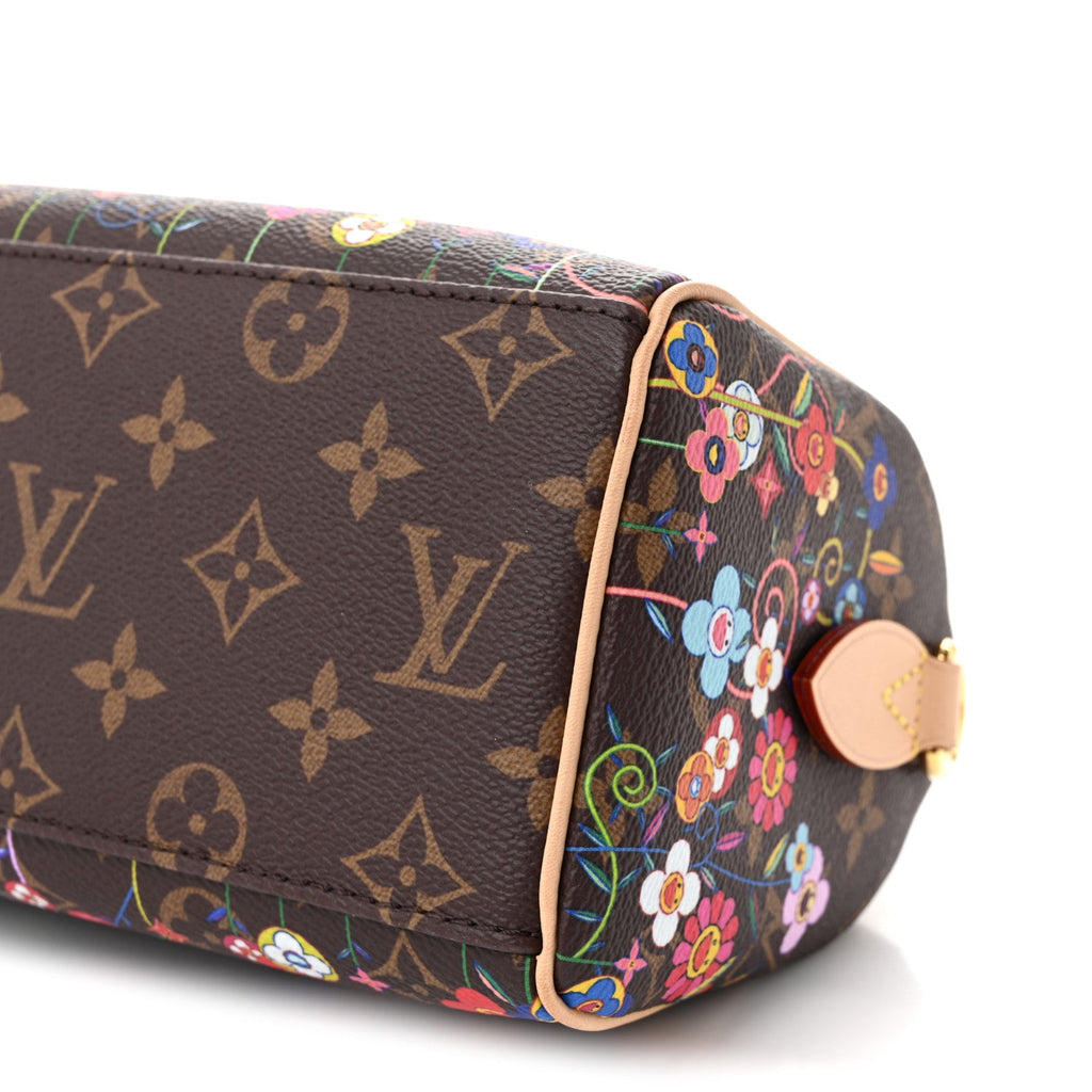 Louis Vuitton LV X TM Monogram Flowers Speedy Bandouliere 20