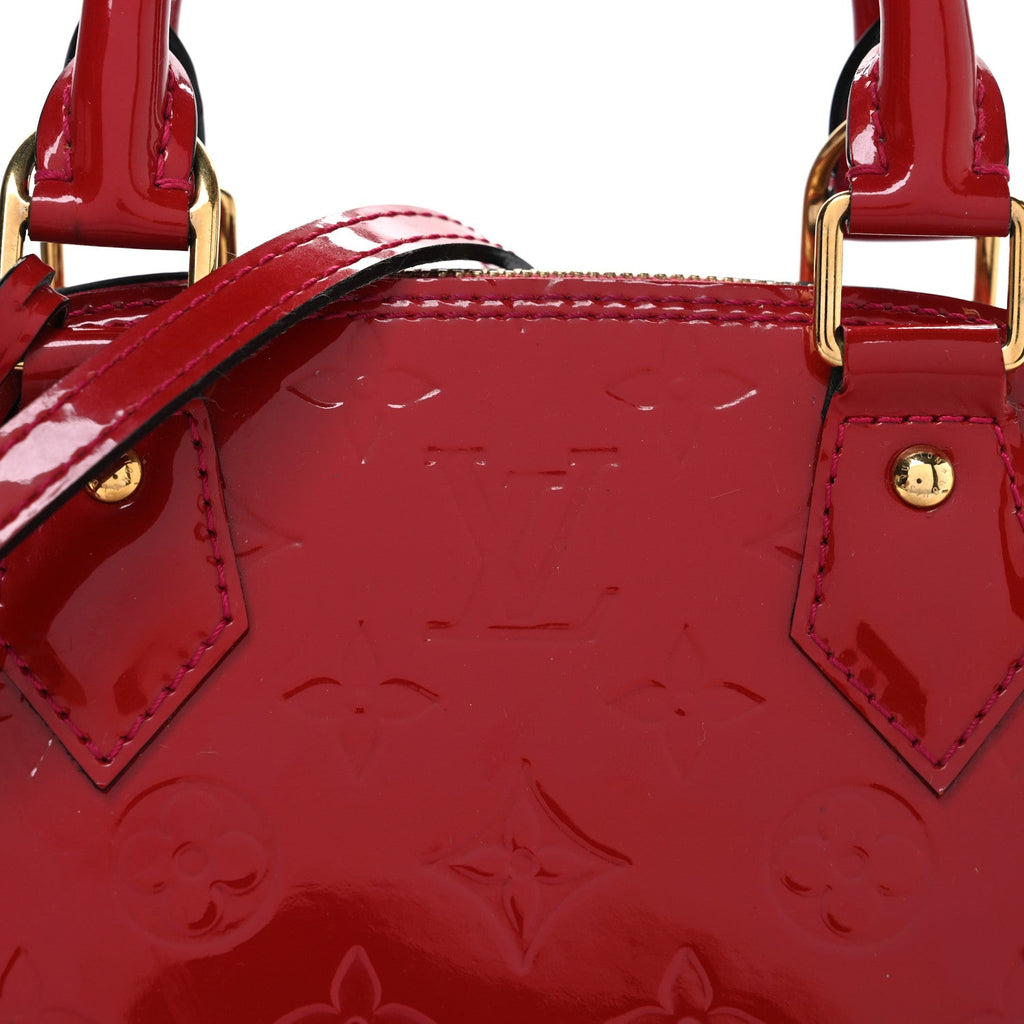 Louis Vuitton Vernis Alma BB Rose Indien