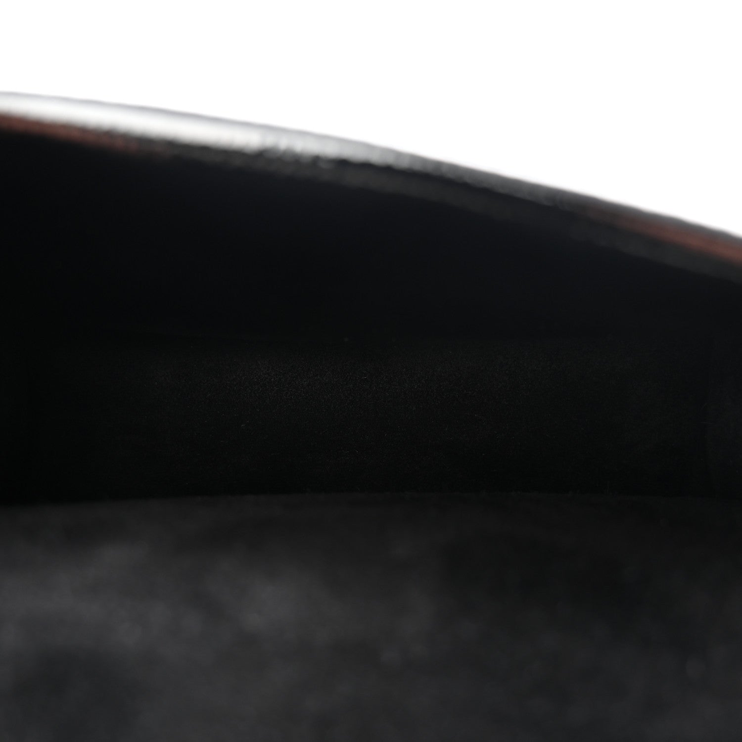 Gucci Crinkled Patent Super Mini Dionysus Shoulder Bag Black