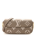 Louis Vuitton Empreinte Monogram Giant Ivy Wallet On Chain Tourterelle Creme