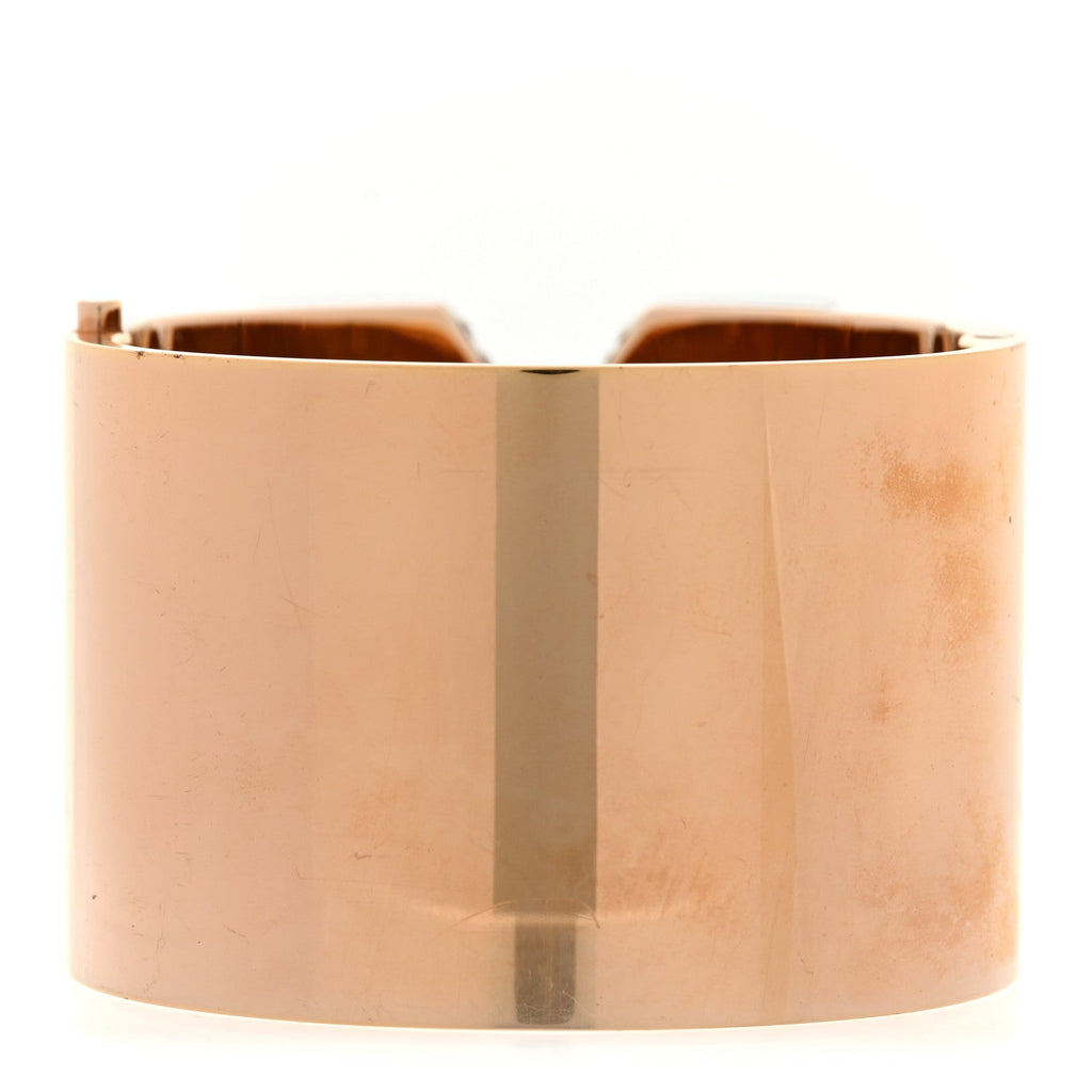 Louis Vuitton Crystal Essential V Cuff Gold