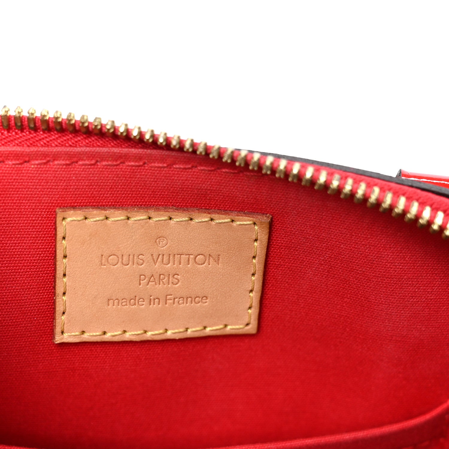Louis Vuitton Vernis Alma BB Cherry