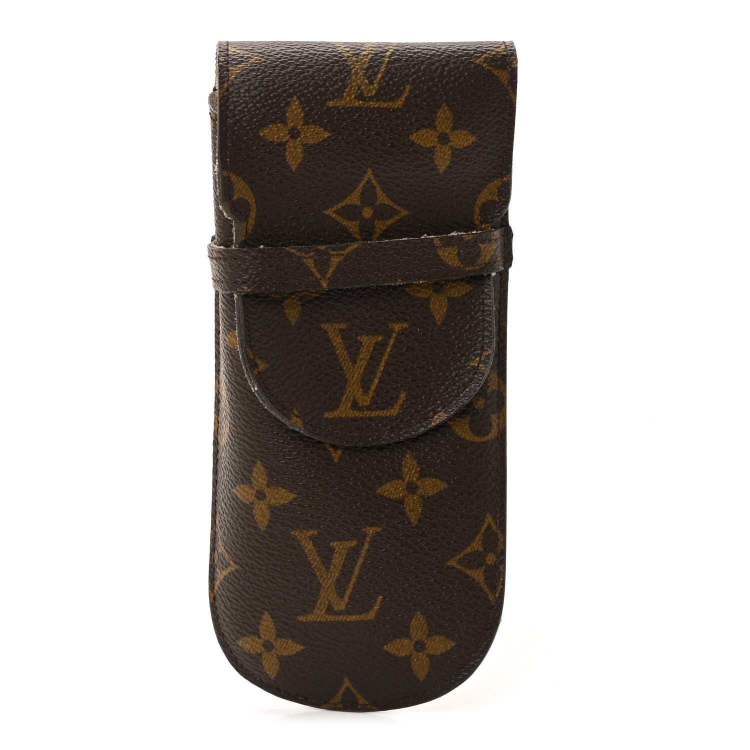 Louis Vuitton Monogram Glasses Sunglasses Case w Flap