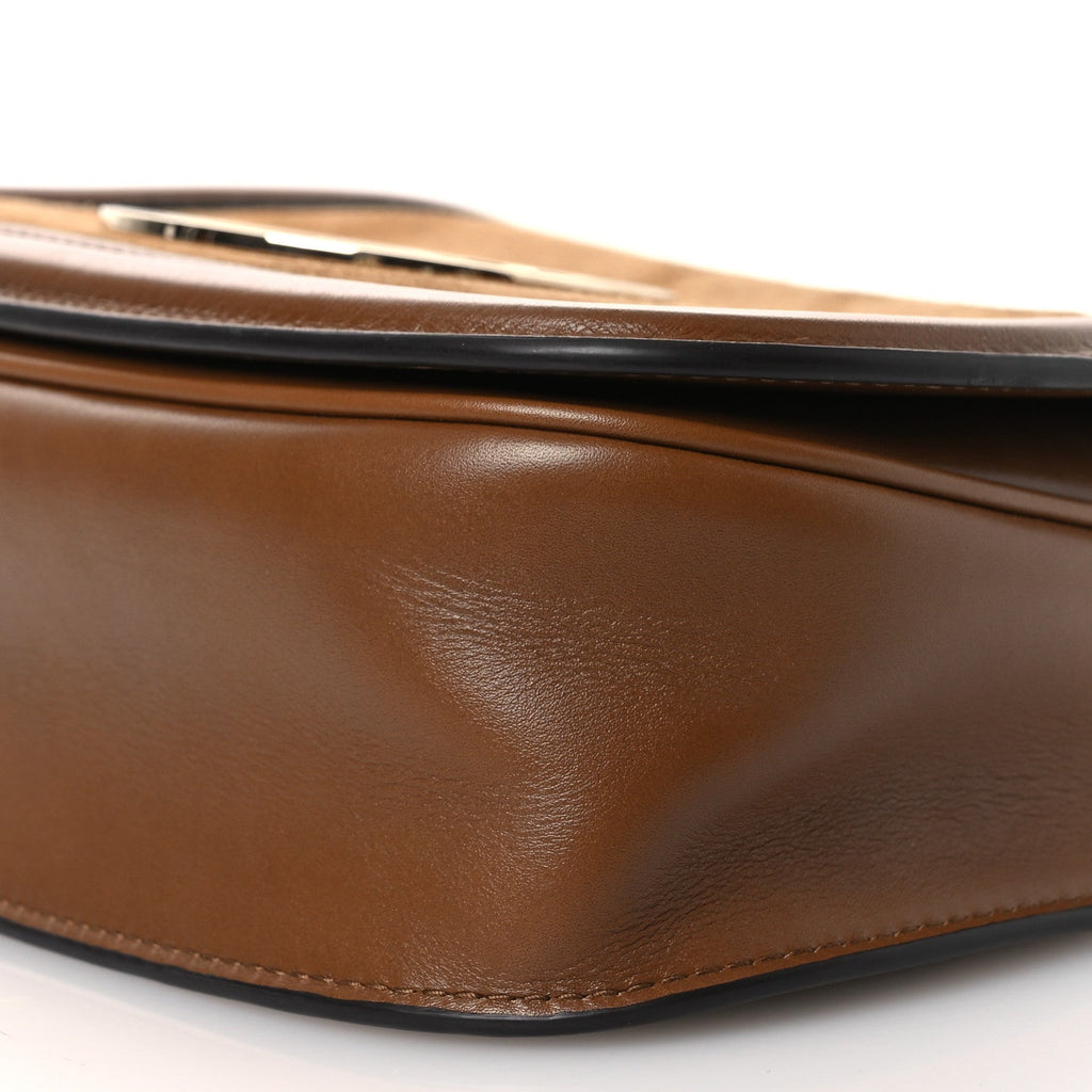 Gucci Suede Calfskin Blondie Medium Shoulder Bag Light Brown
