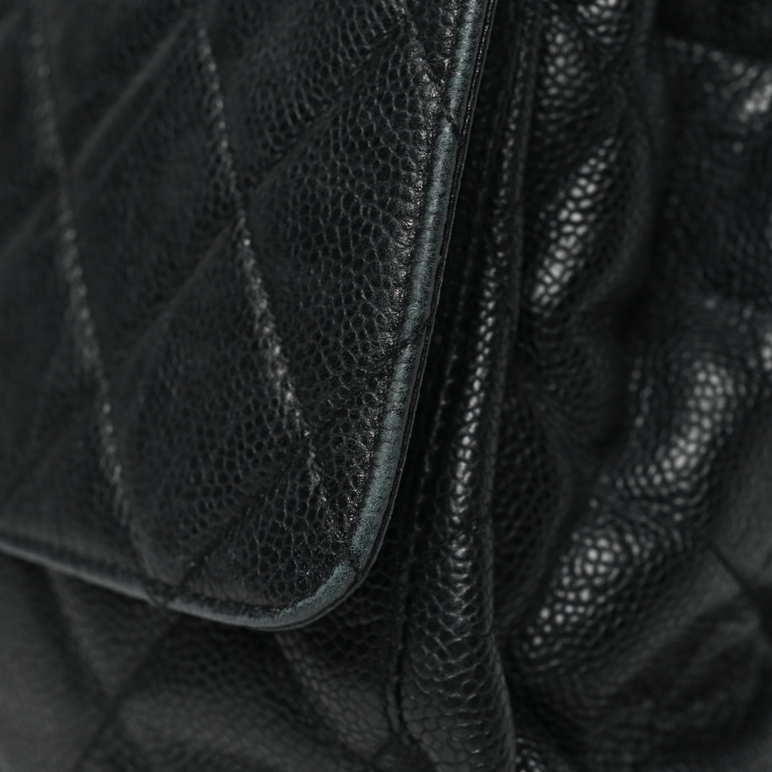 Chanel Caviar Quilted Backpack Black