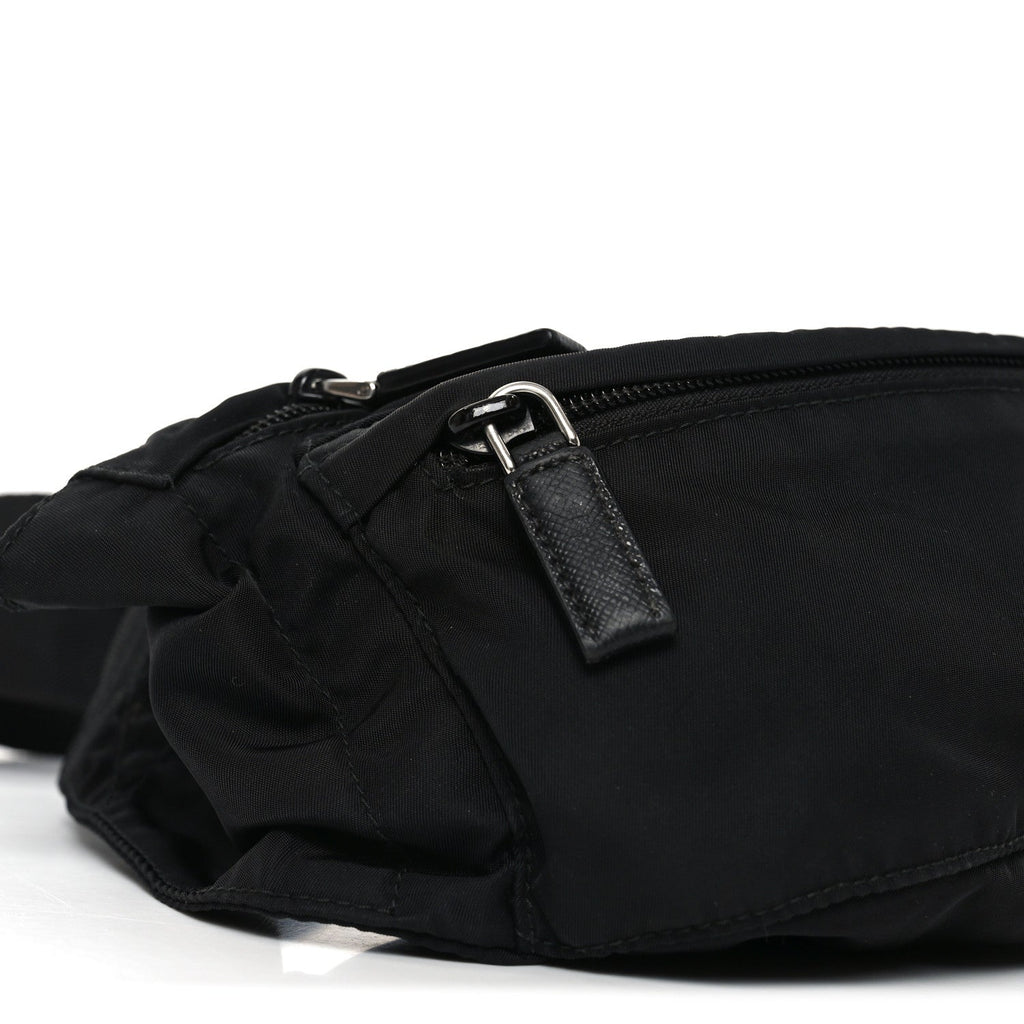 Prada Tessuto Nylon Belt Bag Black