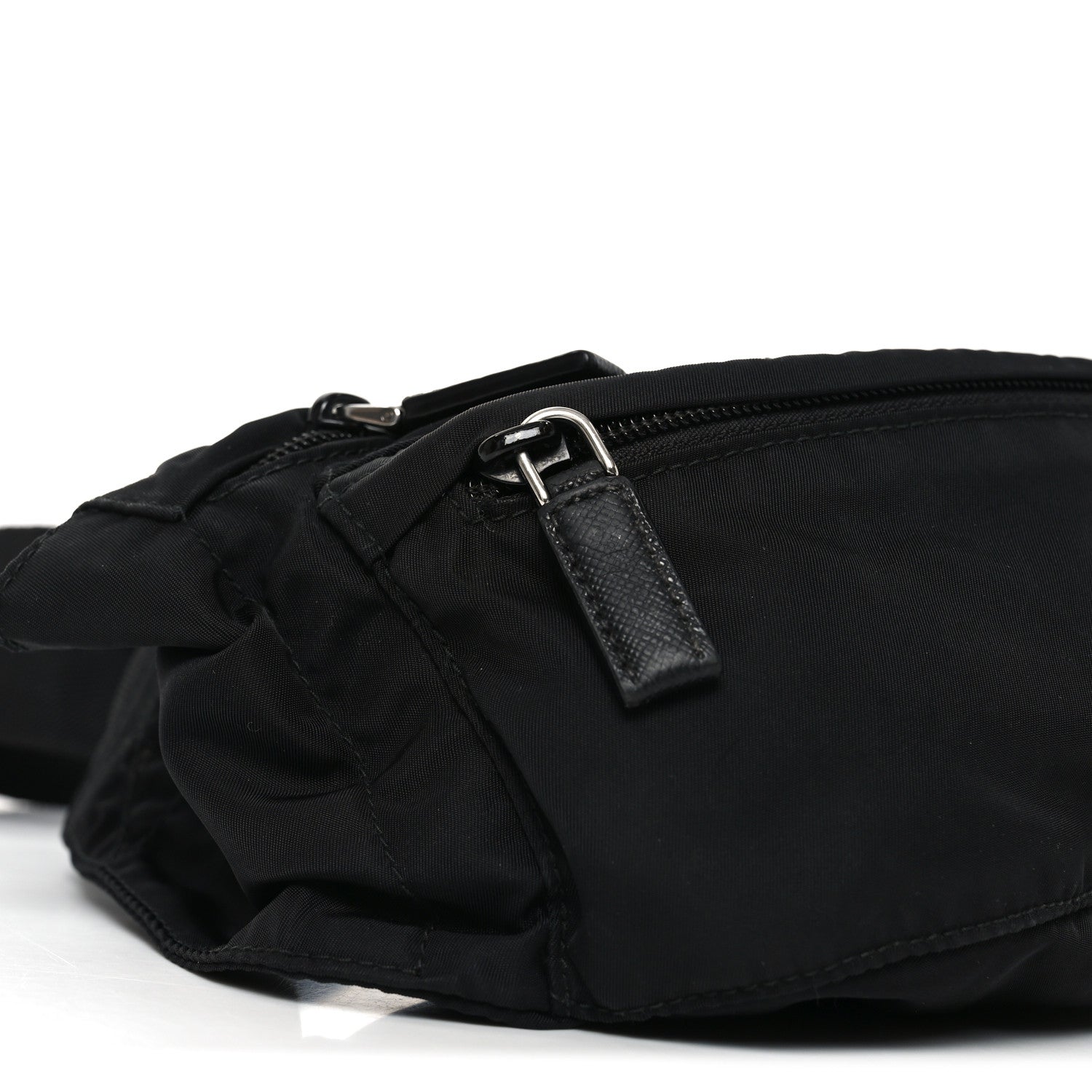 Prada Tessuto Nylon Belt Bag Black
