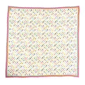 Louis Vuitton LV X TM Wool Silk Monogram Multicolor Shawl White