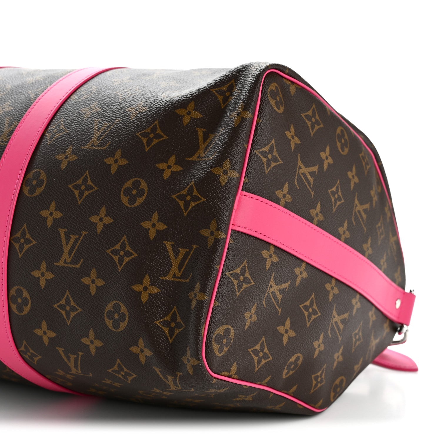 Louis Vuitton Monogram Keepall Bandouliere 45 Pondichery Pink