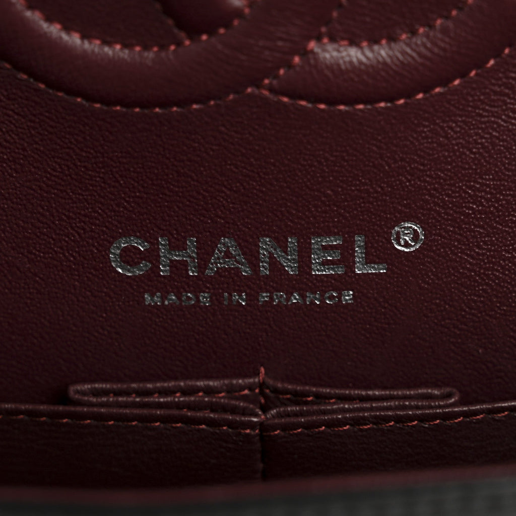 Chanel Lambskin Quilted Medium Double Flap Black