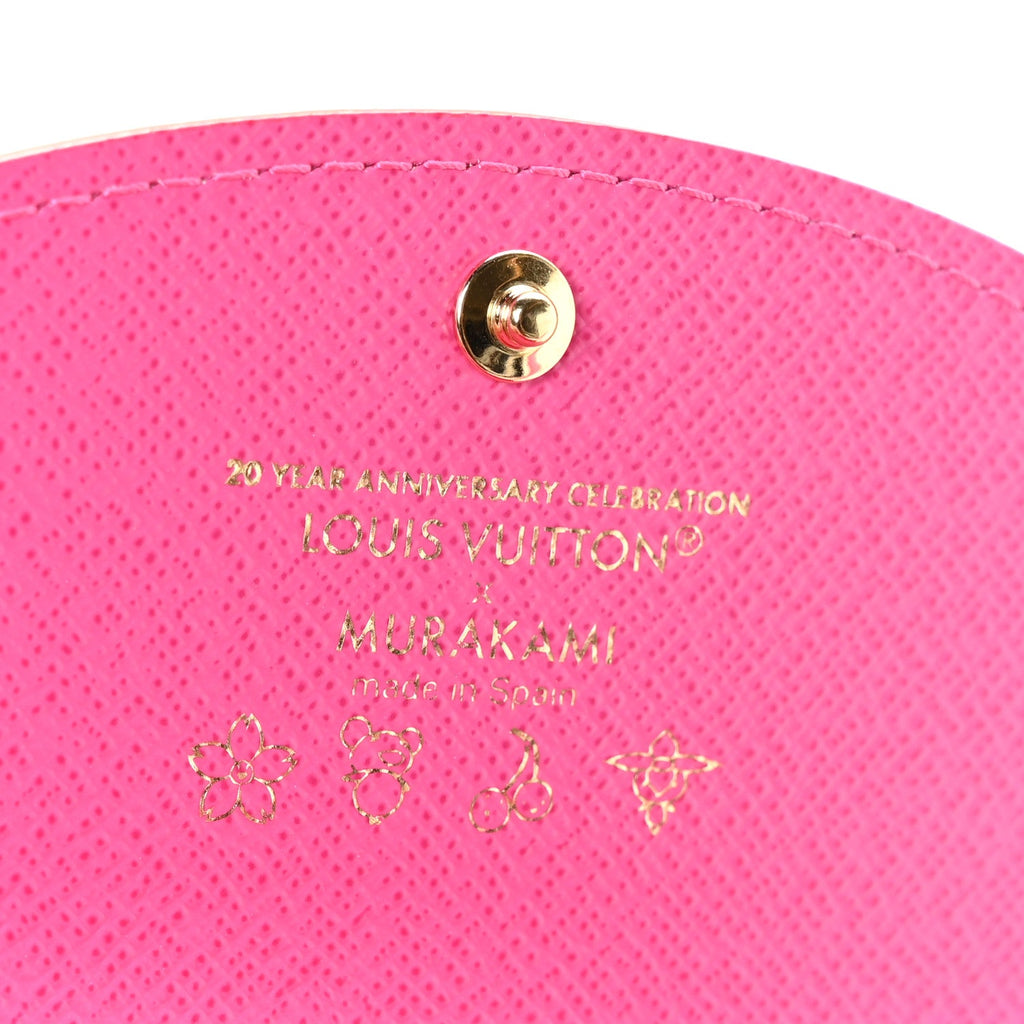 Louis Vuitton LV X TM Monogram Multicolor Rosalie Coin Purse White Kawaii Pink