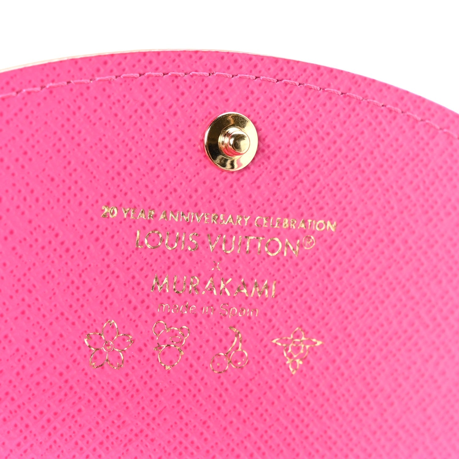 Louis Vuitton LV X TM Monogram Multicolor Rosalie Coin Purse White Kawaii Pink