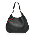 Gucci Soft Grained Calfskin Maxi B Hobo Black