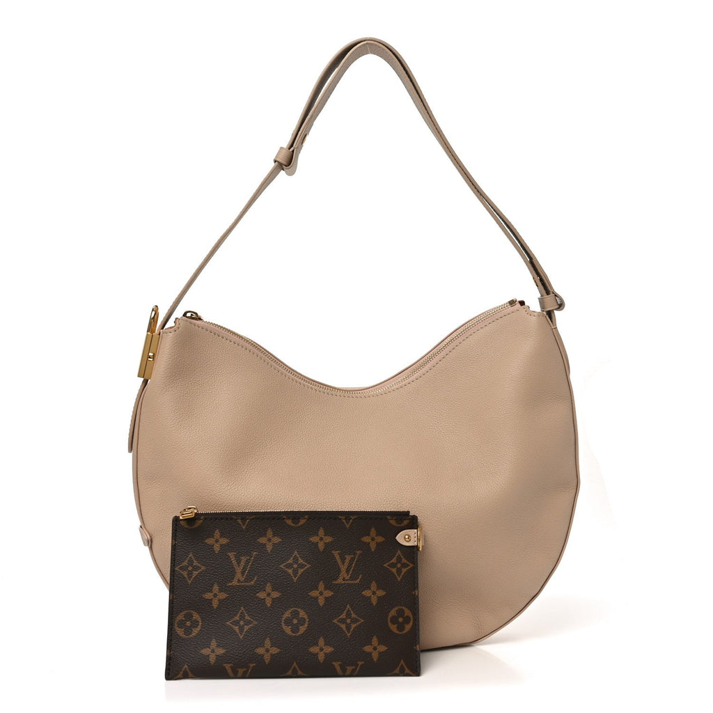 Louis Vuitton Calfskin Low Key Cookie MM Walnut