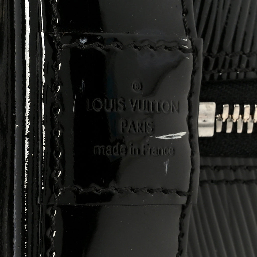 Louis Vuitton Electric Epi Alma MM Black