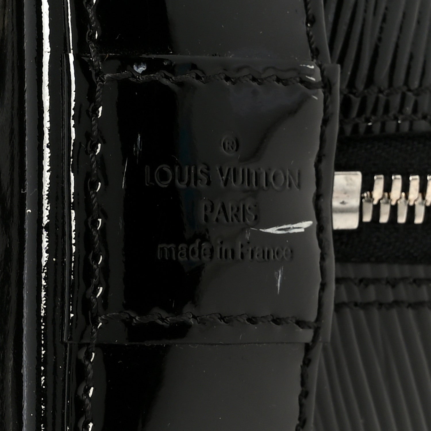 Louis Vuitton Electric Epi Alma MM Black