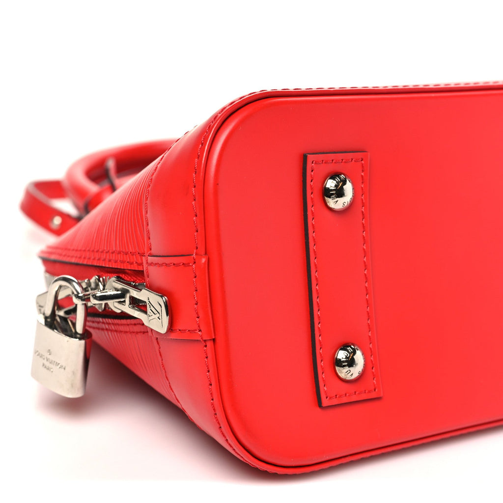 Louis Vuitton Epi Alma BB Coquelicot