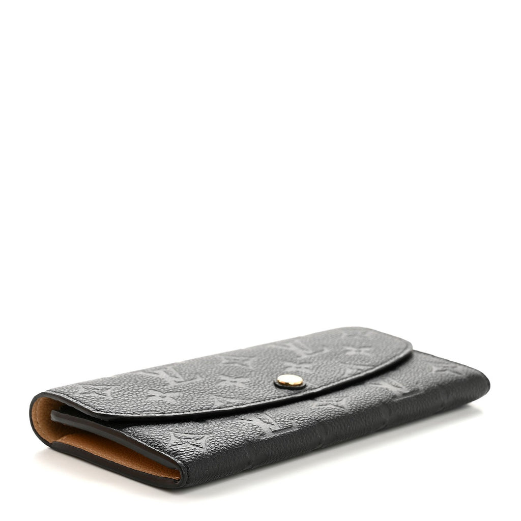 Louis Vuitton Empreinte Emilie Wallet Black Dune