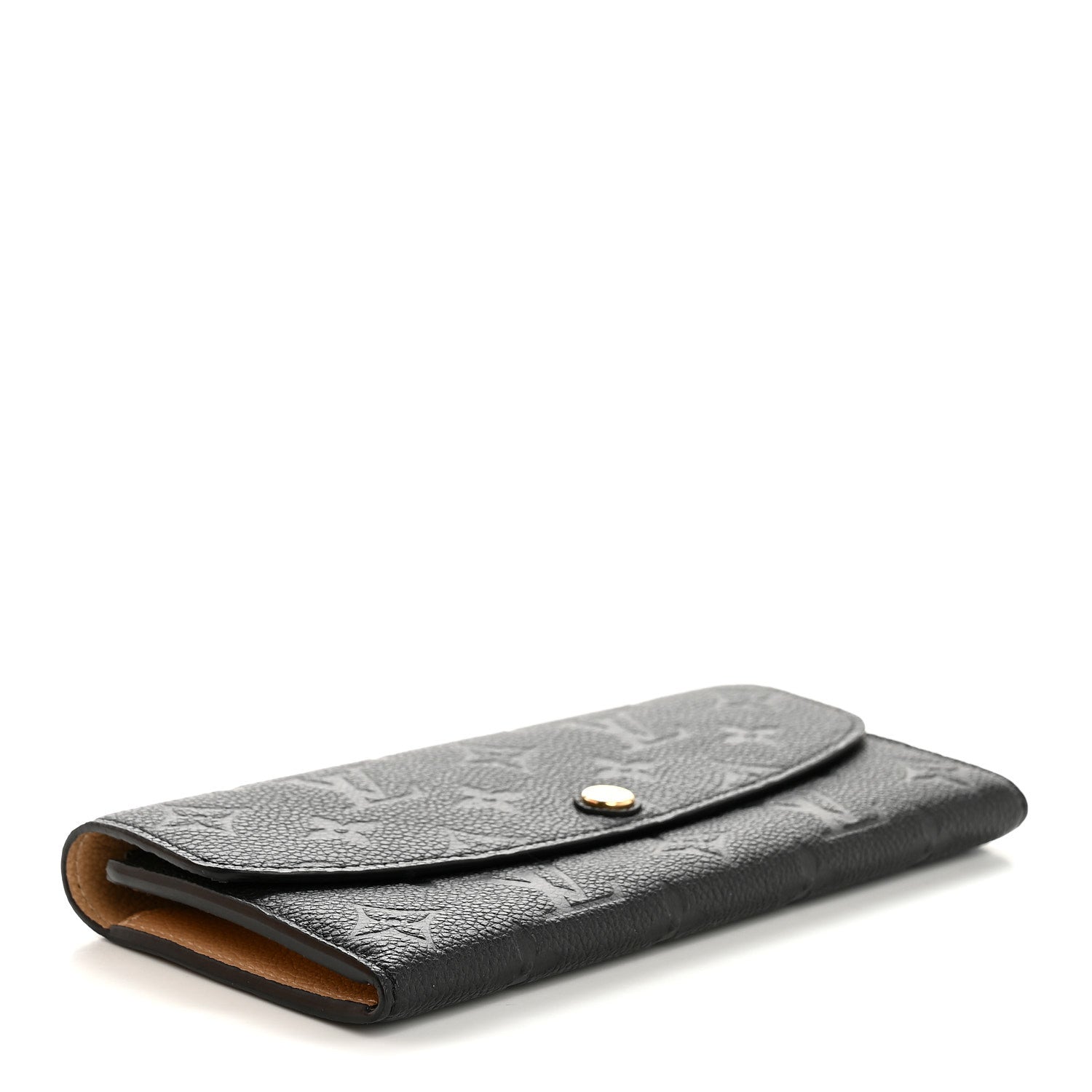 Louis Vuitton Empreinte Emilie Wallet Black Dune