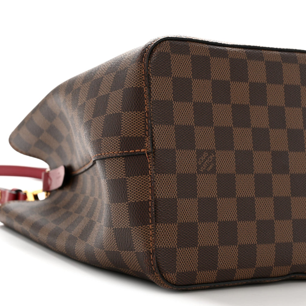 Louis Vuitton Damier Ebene Neonoe MM Cherry Berry