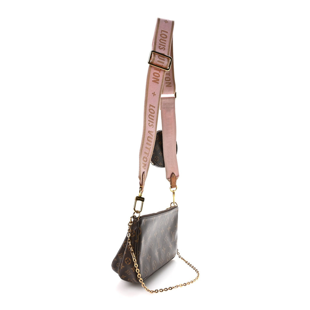 Louis Vuitton Monogram Multi Pochette Accessories Rose Clair