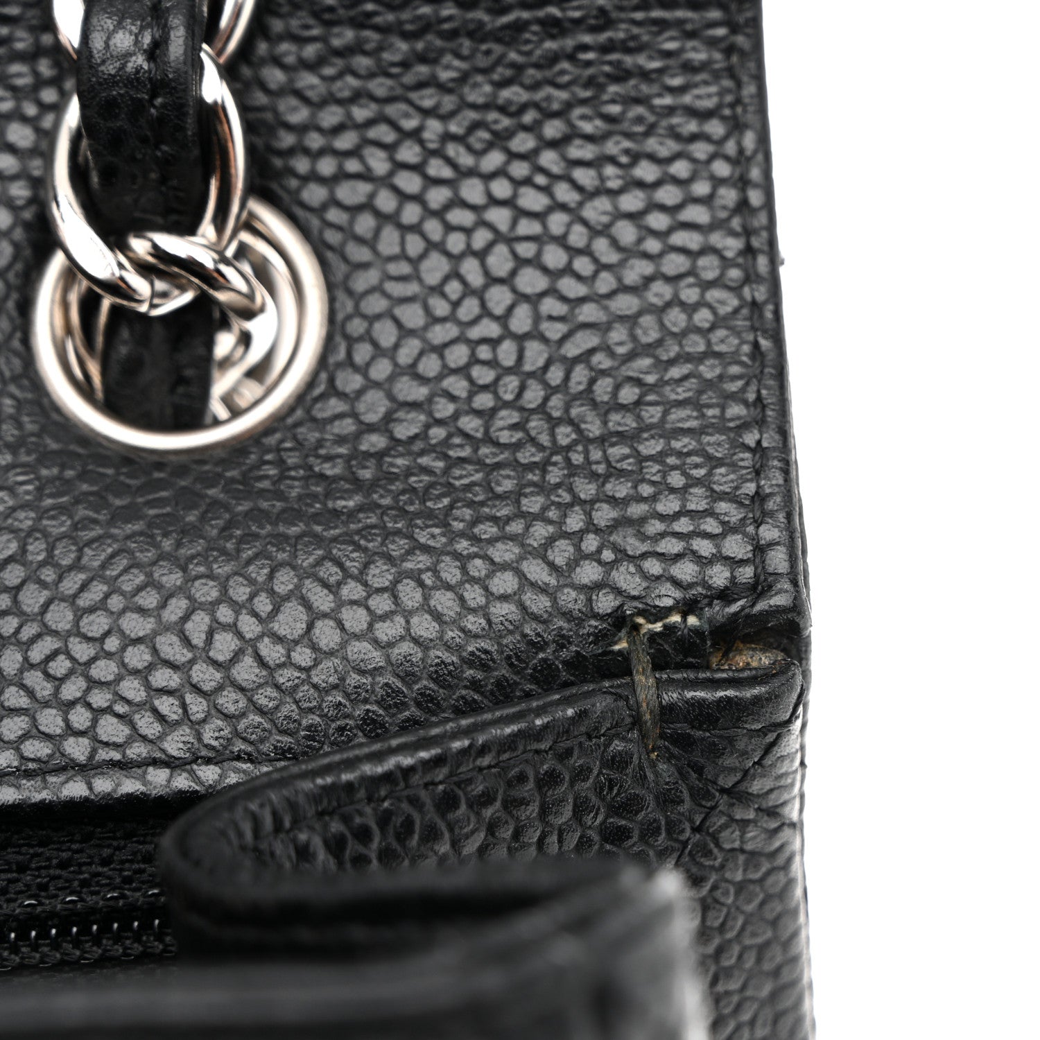 Chanel Caviar Maxi Single Flap Black
