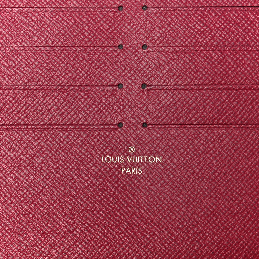Louis Vuitton Monogram Pochette Felicie Chain Wallet Fuchsia