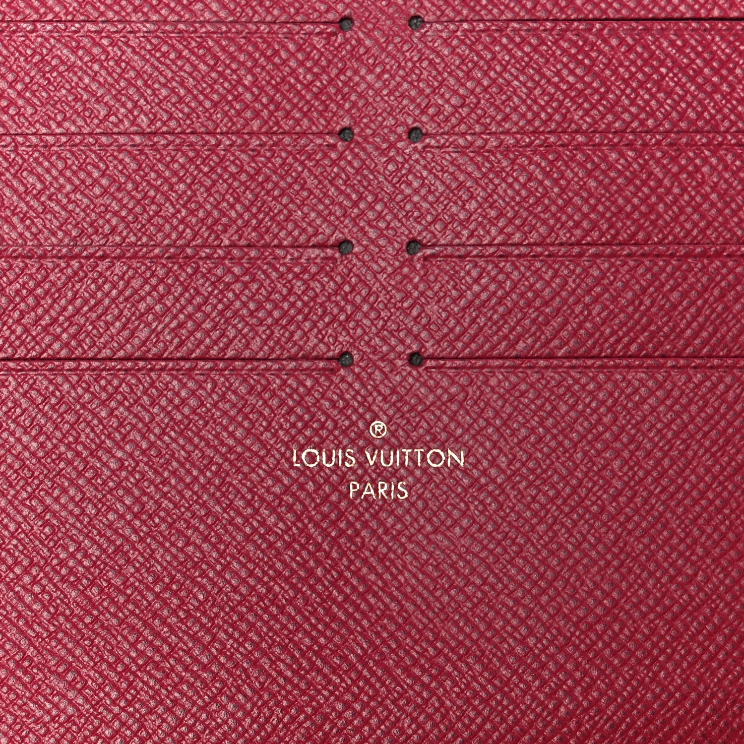 Louis Vuitton Monogram Pochette Felicie Chain Wallet Fuchsia
