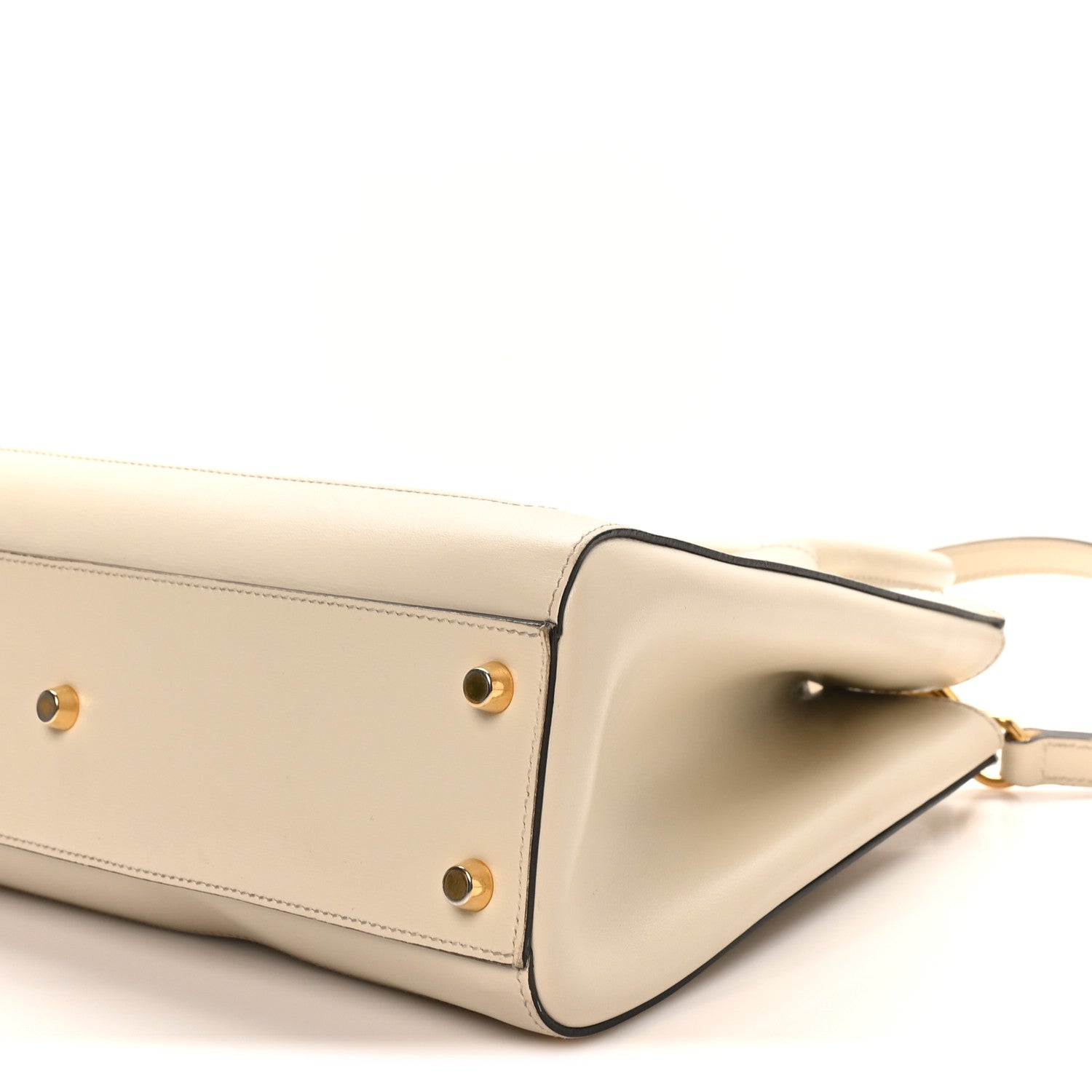 Gucci Boarded Plutone Calfskin Medium Jackie 1961 Tote Mystic White
