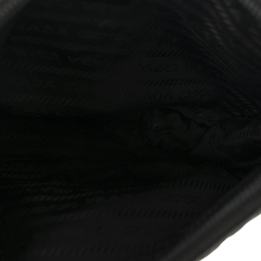 Prada Tessuto Nylon Mini Re-Edition 2000 Bag Black