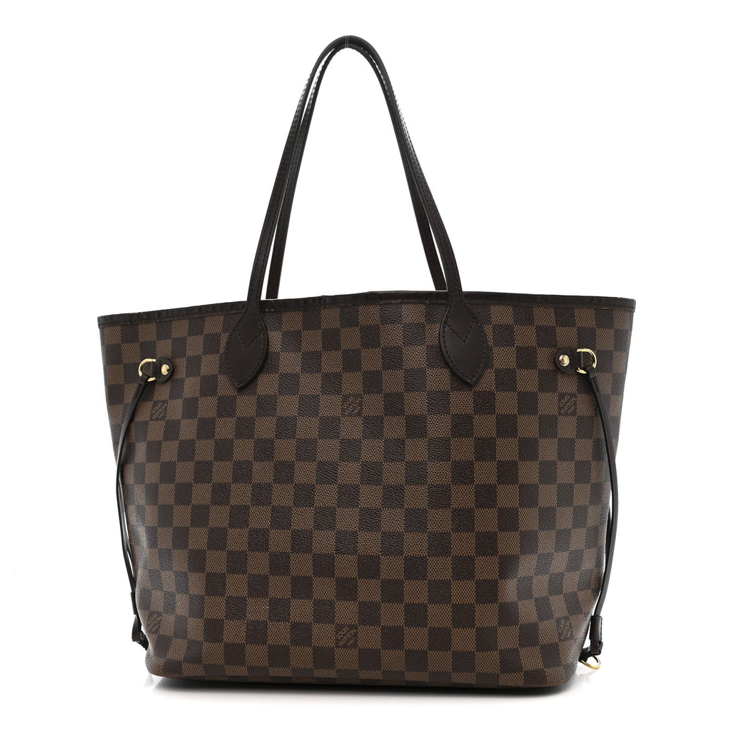 Louis Vuitton Damier Ebene Neo Neverfull MM Rose Ballerine