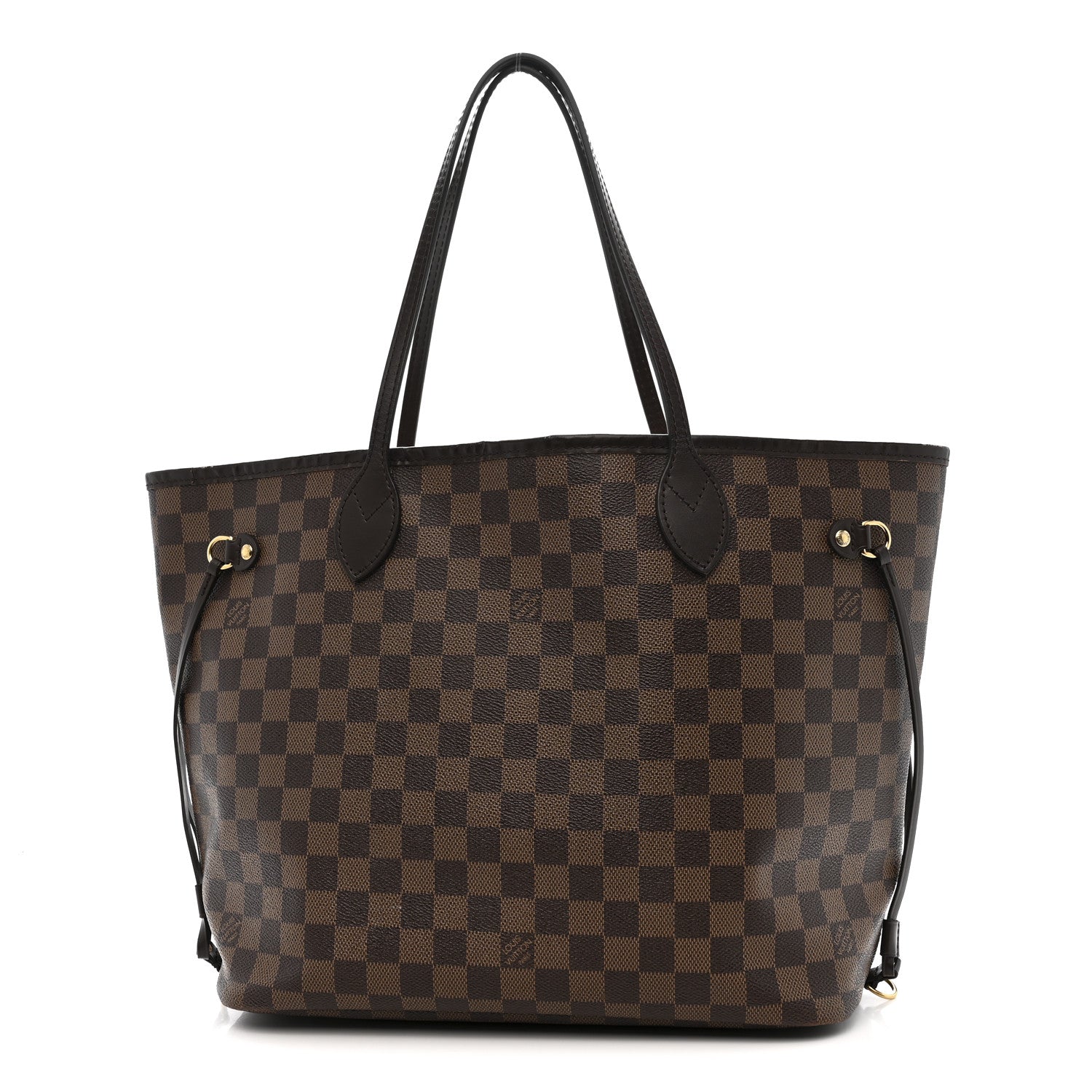 Louis Vuitton Damier Ebene Neo Neverfull MM Rose Ballerine