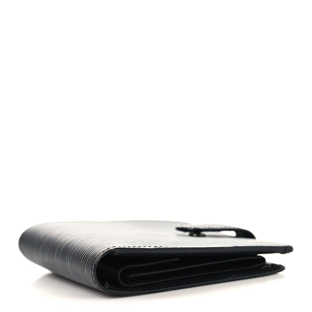 Louis Vuitton Epi Porte-Billets Compact Wallet Black