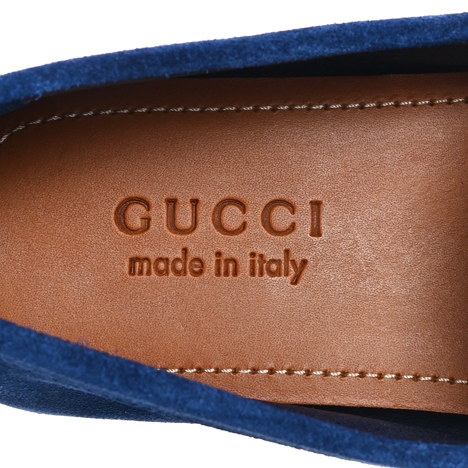 Gucci Suede Mens Horsebit Driver Loafers 7.5 Royale