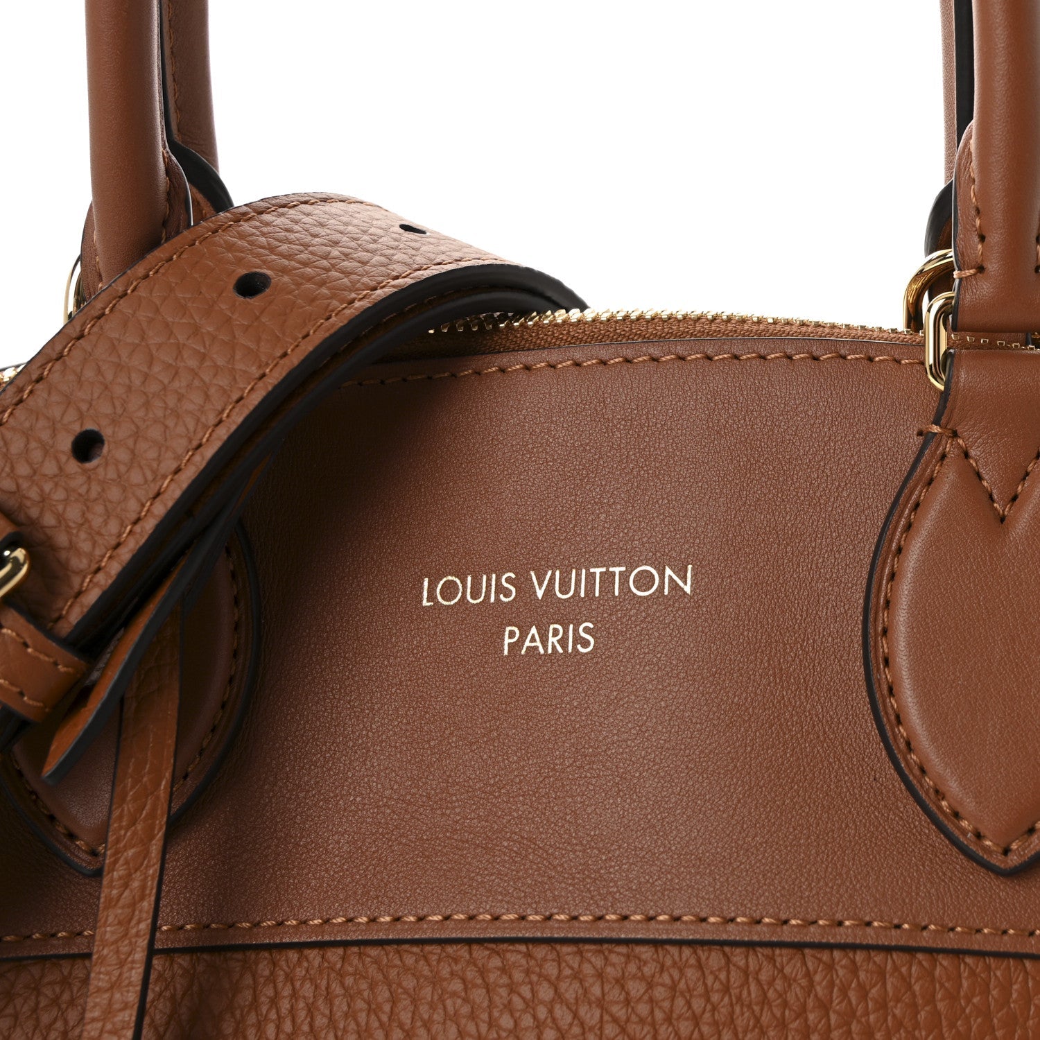 Louis Vuitton Taurillon Calfskin Vendome MM Gold