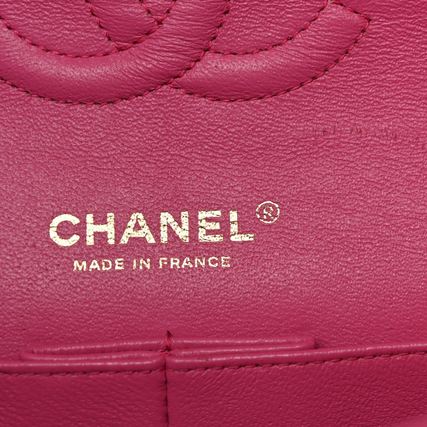 Chanel Lambskin Quilted Medium Double Flap Pink