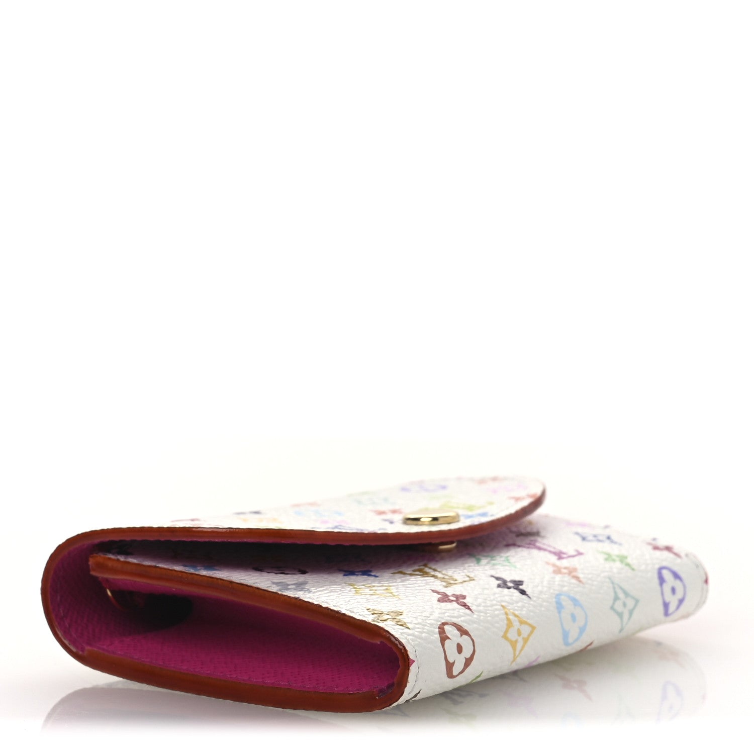 Louis Vuitton LV X TM Monogram Multicolor Rosalie Coin Purse White Kawaii Pink