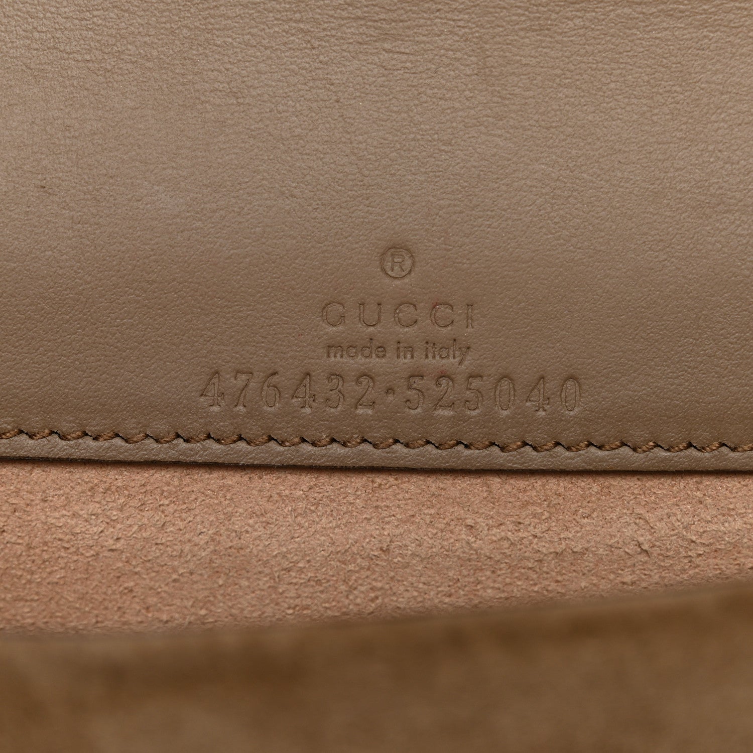 Gucci GG Supreme Monogram Super Mini Dionysus Shoulder Bag Taupe