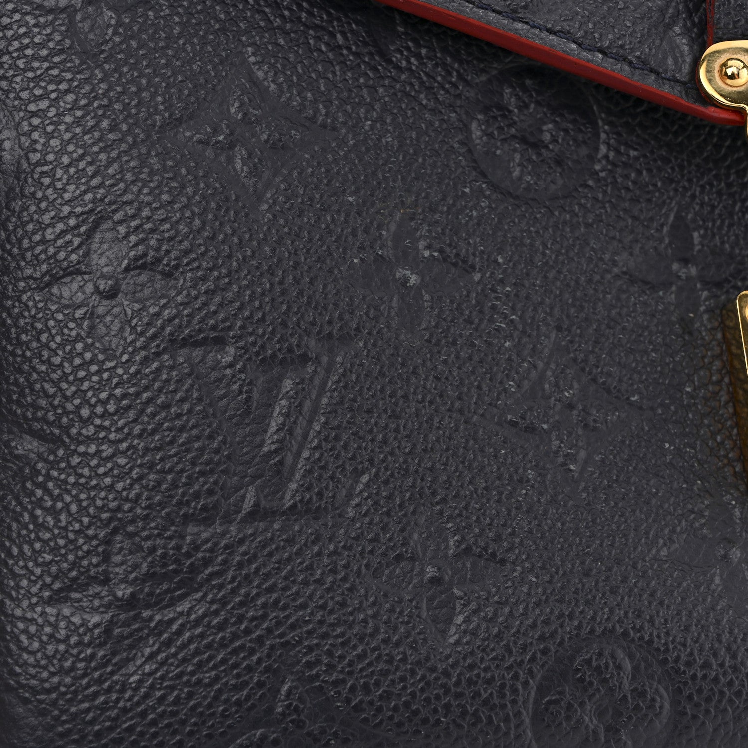 Louis Vuitton Empreinte Pochette Metis Marine Rouge
