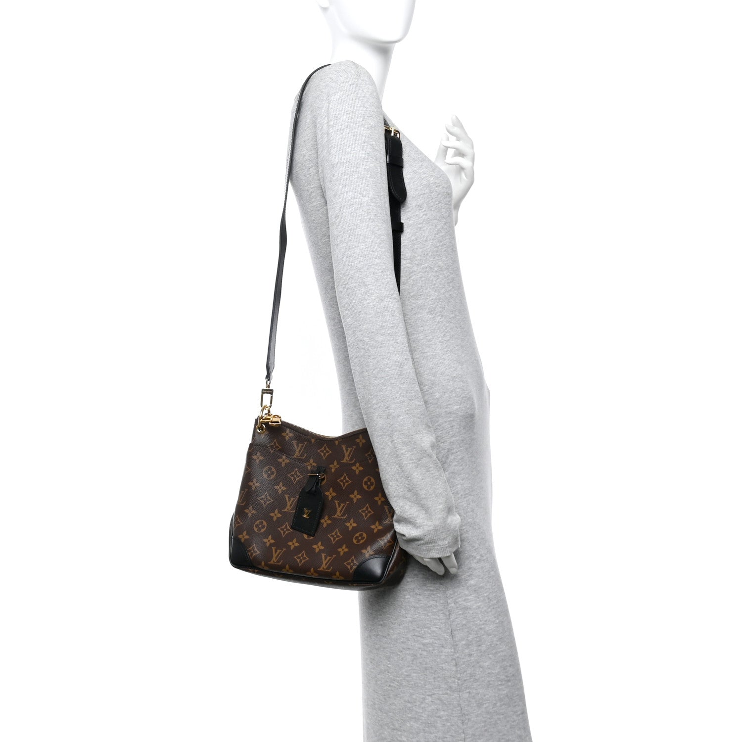 Louis Vuitton Monogram Odeon PM Black